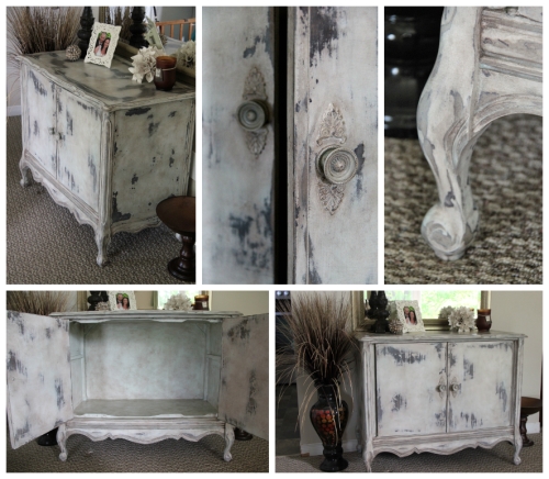 Shabby Chic French Cabinet
